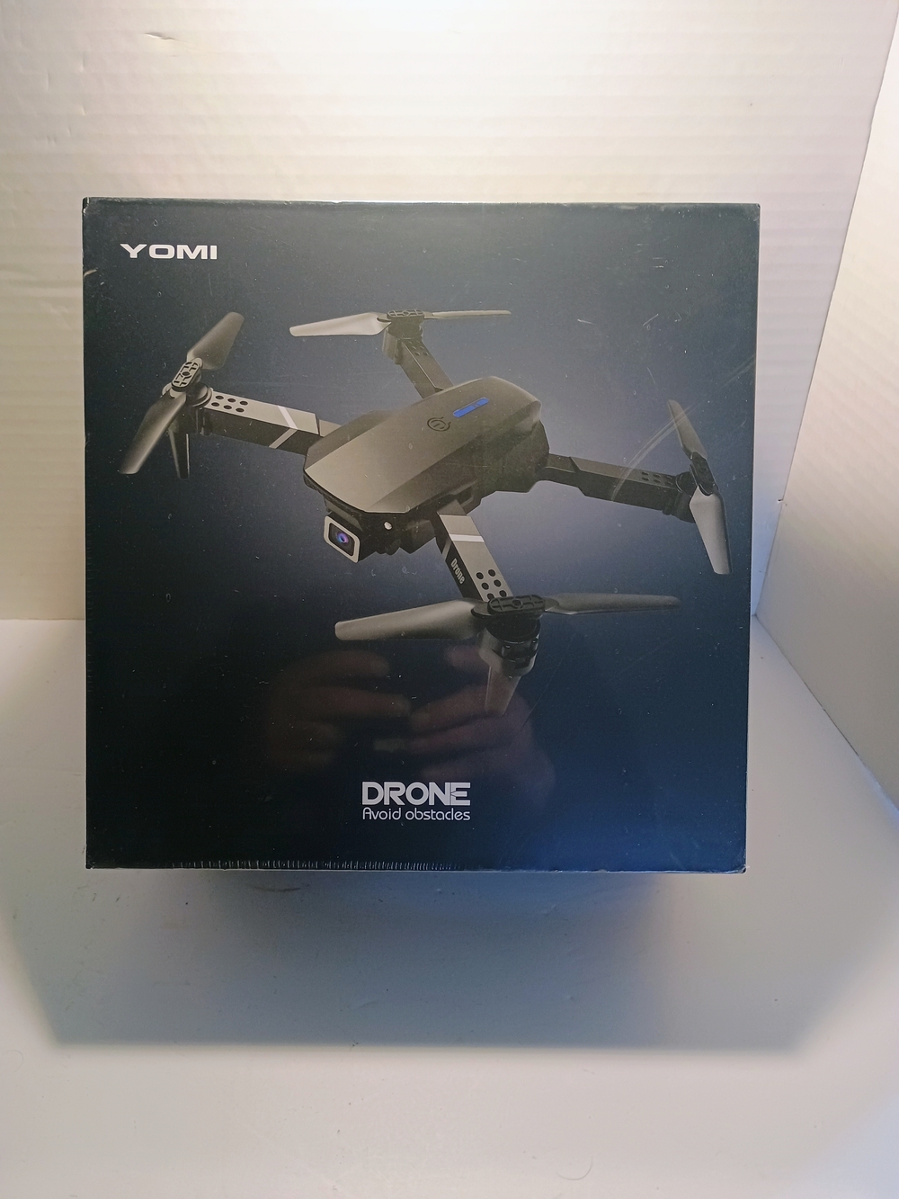 Black Foldable Drone with Obstacle Avoidance